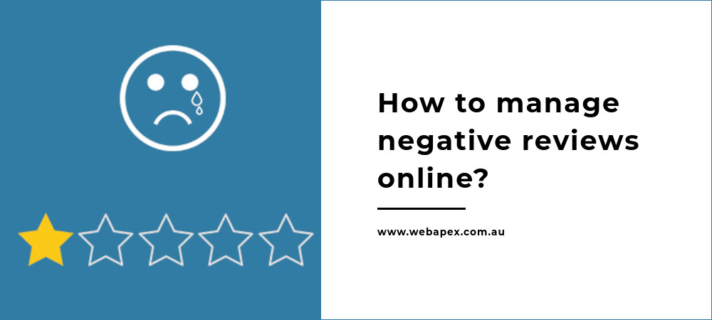 How to manage negative review online?