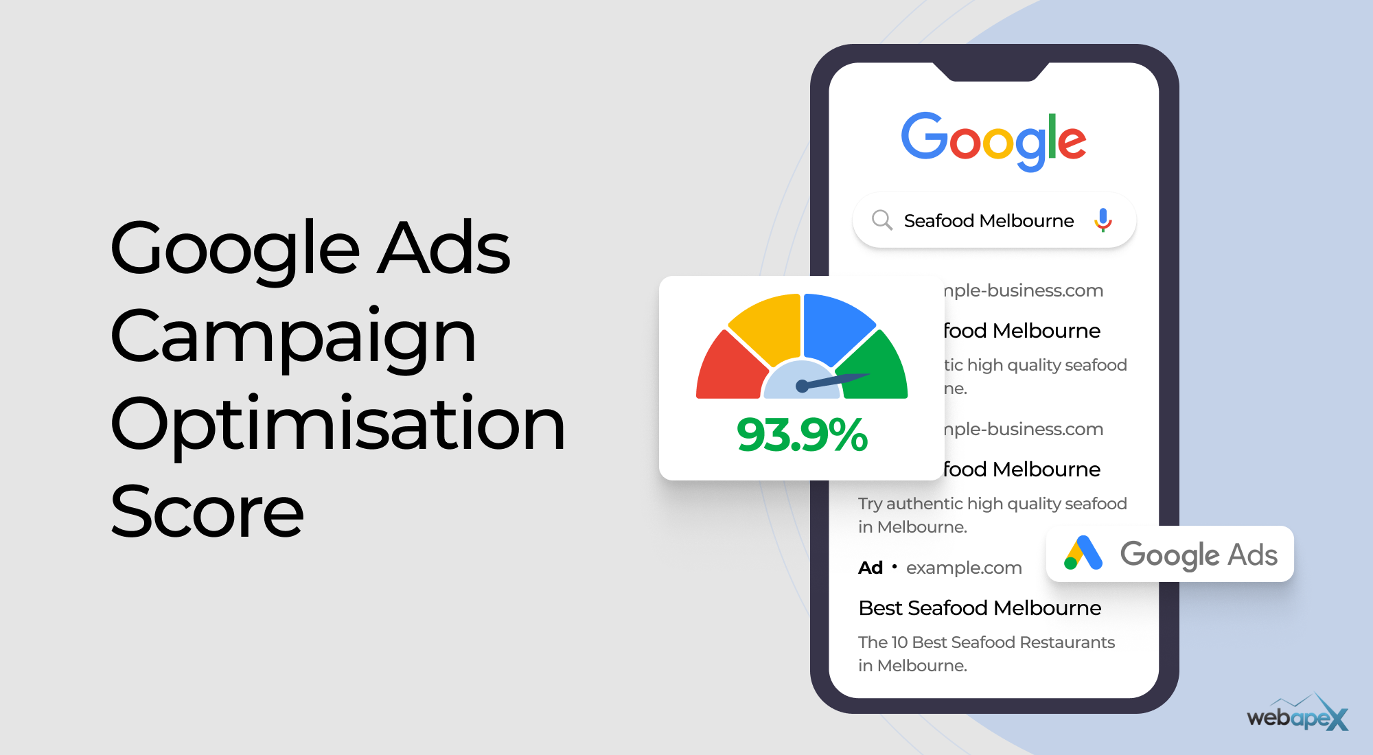 Google Ads Campaign Optimisation Score