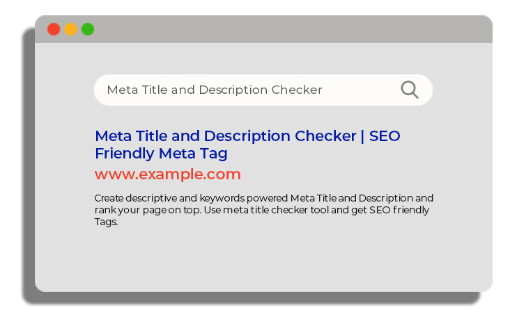 Meta Title Description Checker